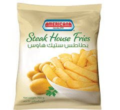 Americana French Fries 2500g New Bag Design 3D - Americana Foods