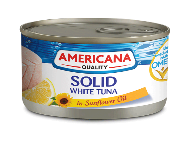 White Solid Tuna in Sunflower Oil