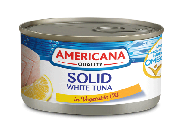 White Solid Tuna in Vegetable Oil