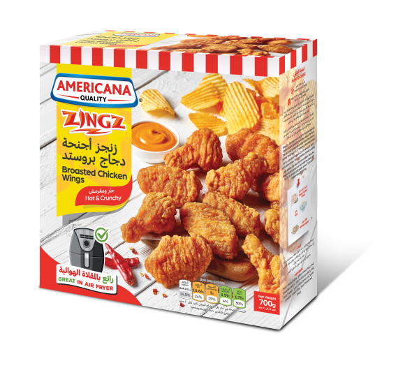 Zingz Broasted Chicken Wings