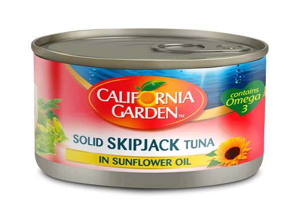 Solid Skipjack Tuna in Sunflower Oil