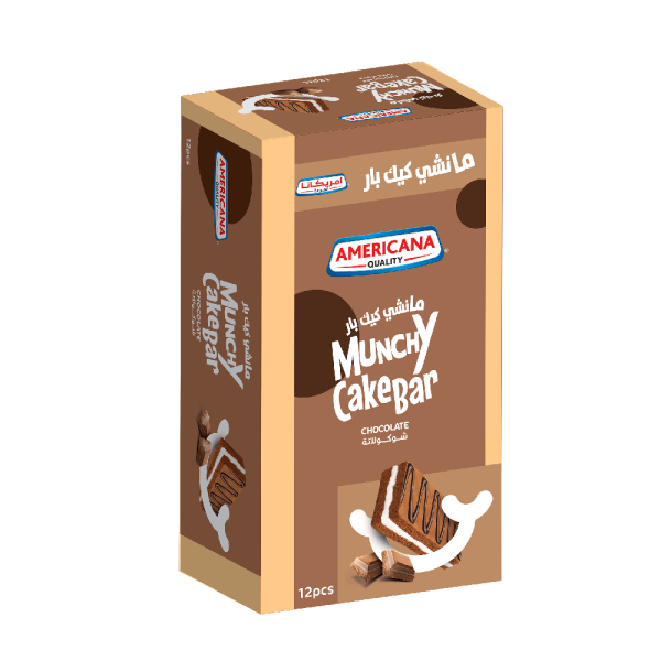 Munchy Chocolate Cake Bar