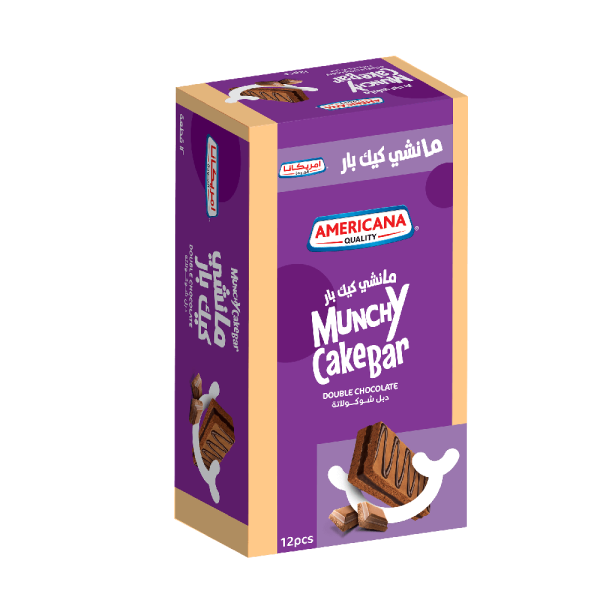 Munchy Double Chocolate Cake Bar