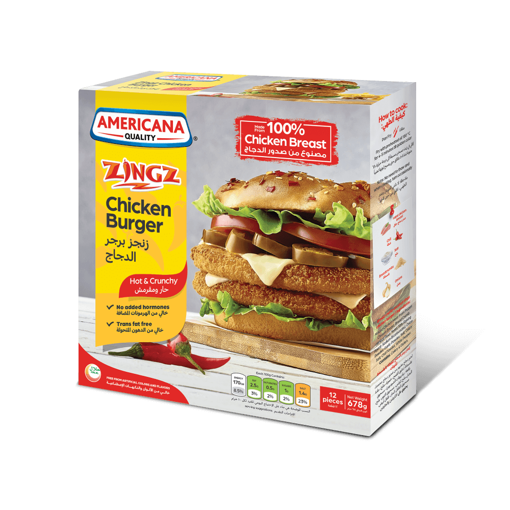 Zingz Chicken Burger