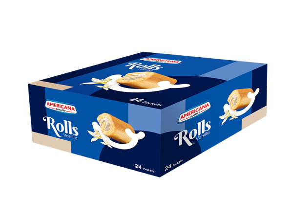 Vanilla Swiss Rolls